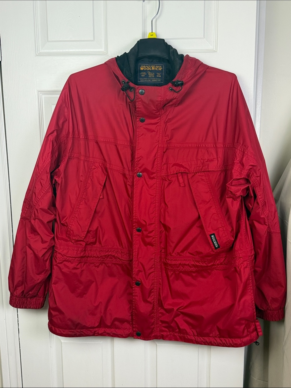 Vintage Woolrich men’s nylon rain jacket size XXL